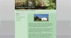 Desktop Screenshot of heritagehomecare.org